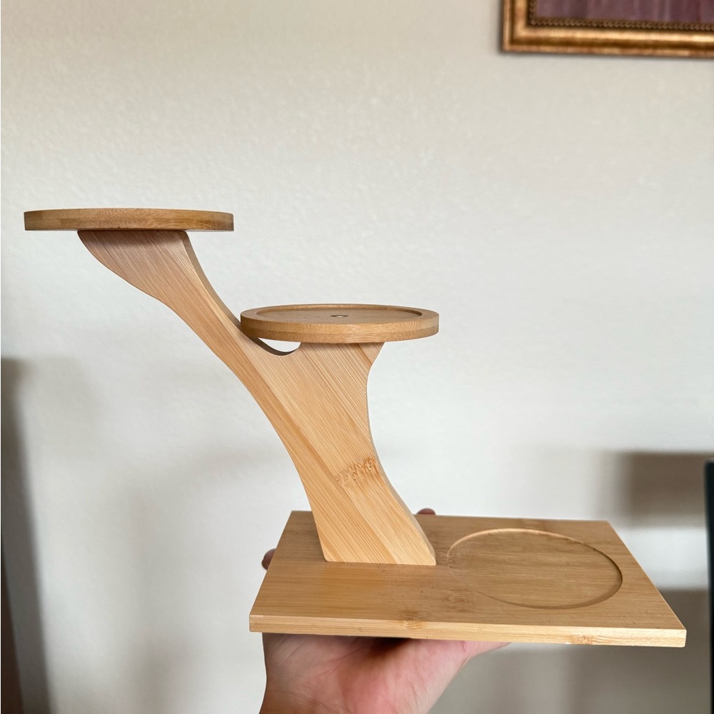 Bamboo Display Stand